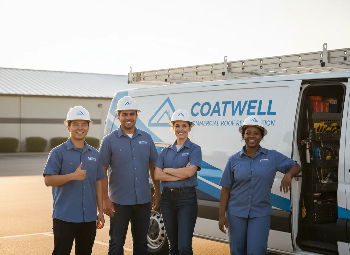 Commercial roof coating company in Montrose, AR